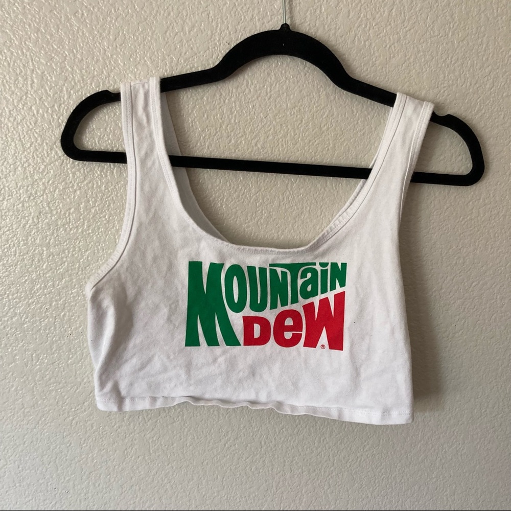 Mountain Dew Crop Top